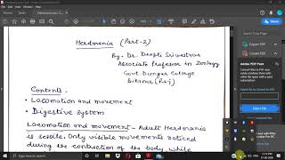 Herdmania lecture-2 (by Dr. Deepti Srivastava)