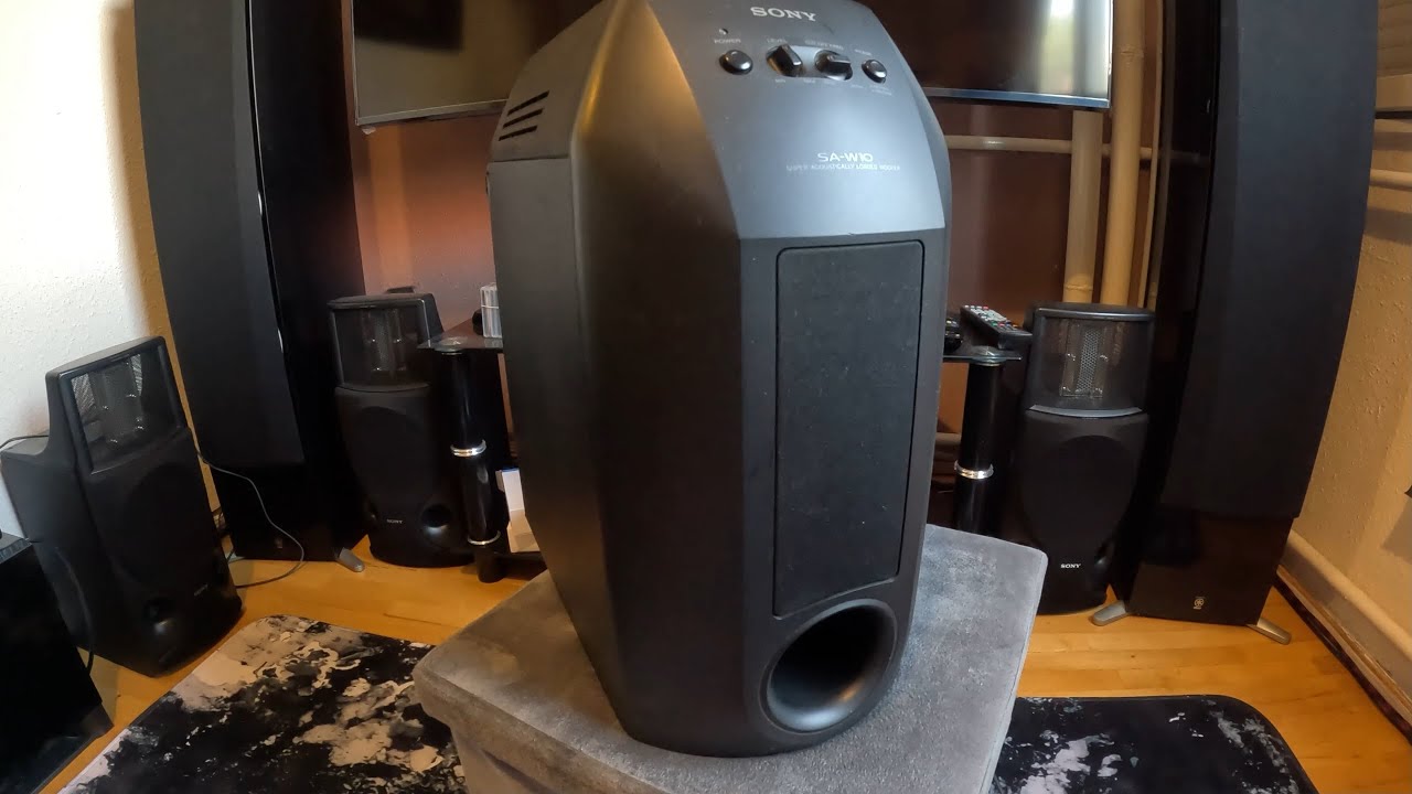 Sony SA-W10 Belenéző 2024 - YouTube