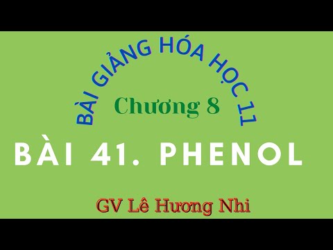 Video Bài 41. PHENOL - Chương 8 Hóa học 11 - youtube
