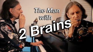 Autumn Leaves by the man with two brains | Jazz harmonica | Piano