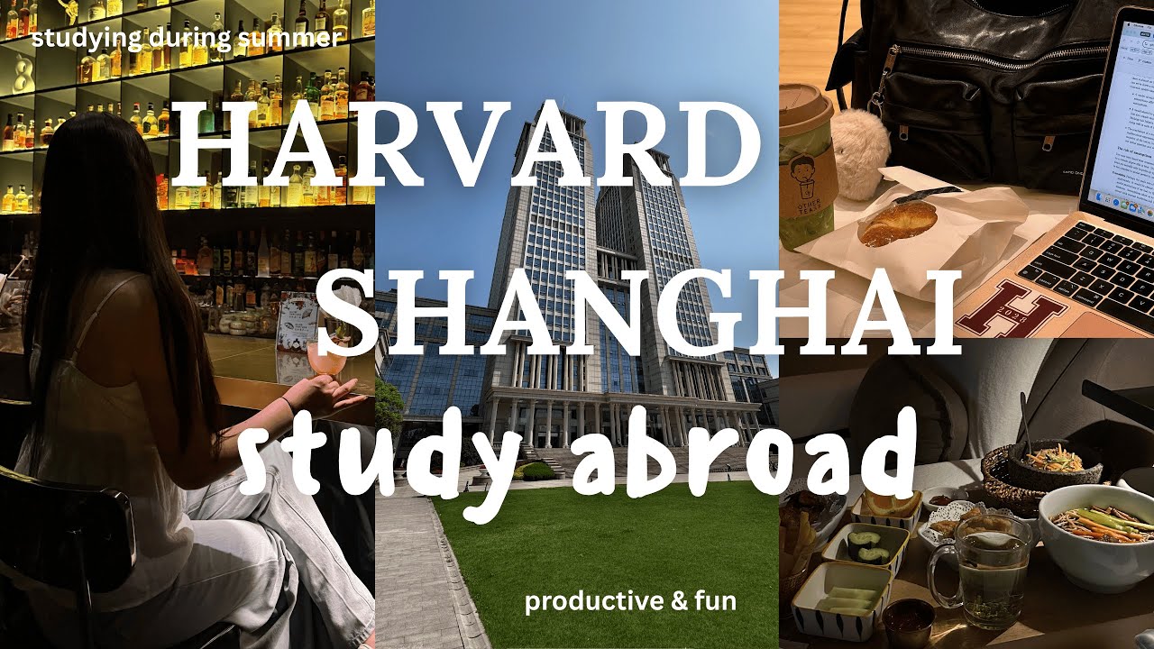 harvard → shanghai study abroad vlog 📚 fudan university, study motivation, productivity