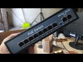 Unboxing smart PoE 8+2 uplink 10/100mbps