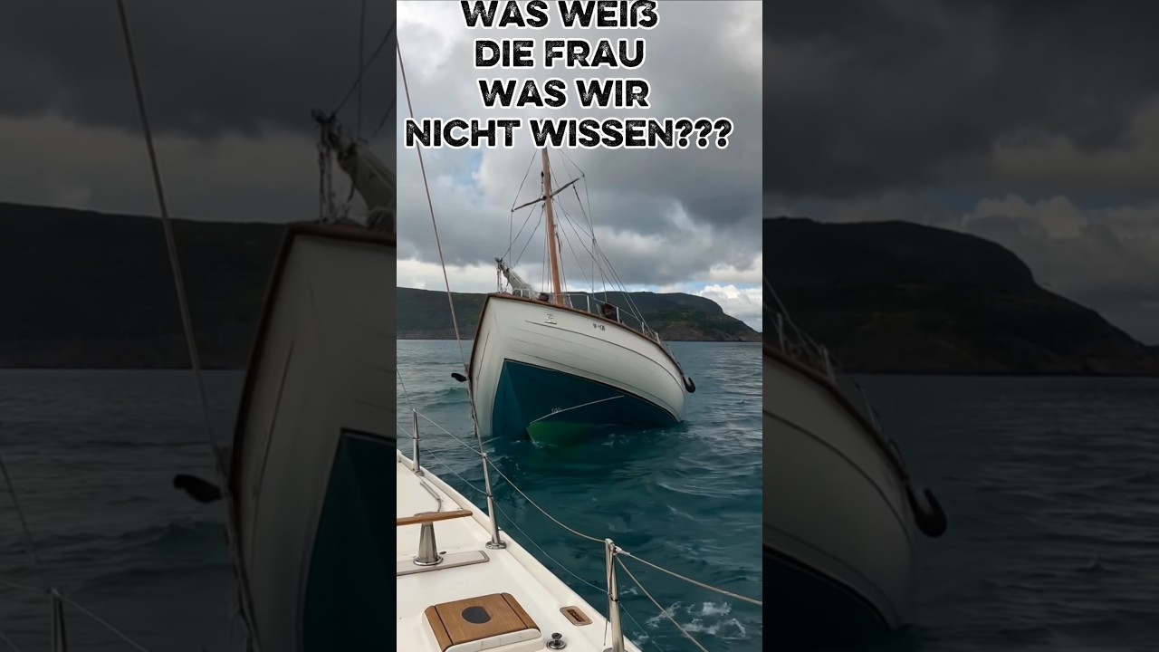 Unheimliche Frau rennt weg, Boot kentert😱 