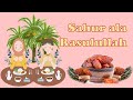 Rab 5  sahur ala rasulullah