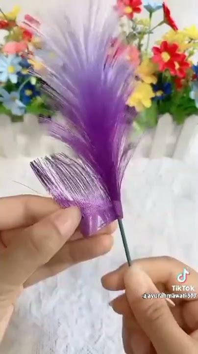 Hanya butuh 3 Tali Pita bisa buat bunga Secantik ini ⚘👌