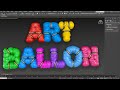 Inflation logo! Based on REAL PROJECT! TyFlow/3ds max! Simple Tutorial!