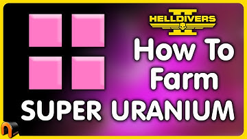 How To Get Pink Sample HELLDIVERS 2 Super Uranium