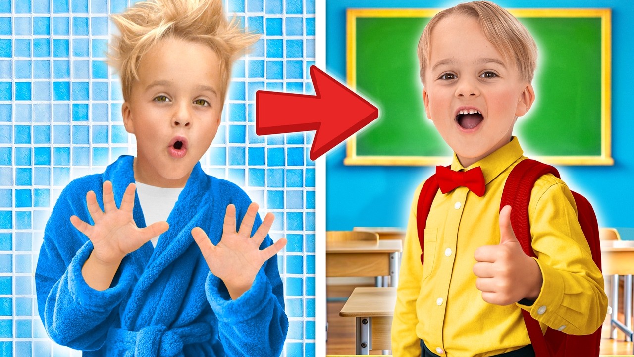 Дети учатся утренней рутине с помощью списка дел