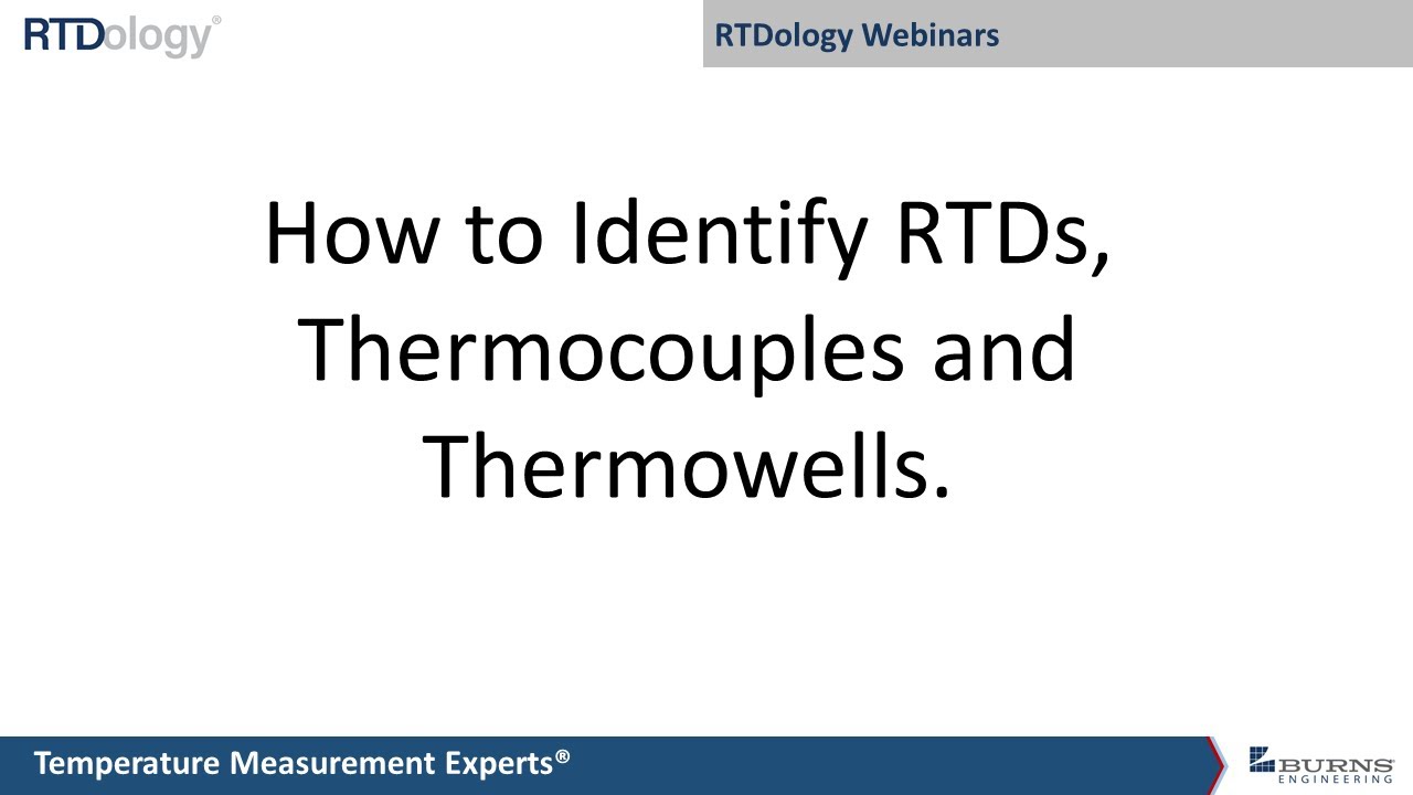 What is a Temperature Sensor? (RTD, Thermocouple, Thermistor) - RealPars