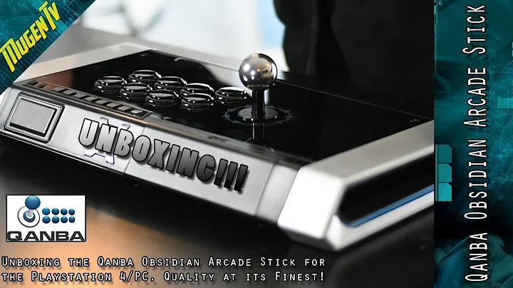 Qanba Obsidian  Arcade Stick Unboxing (PS4, PS3, & PC)