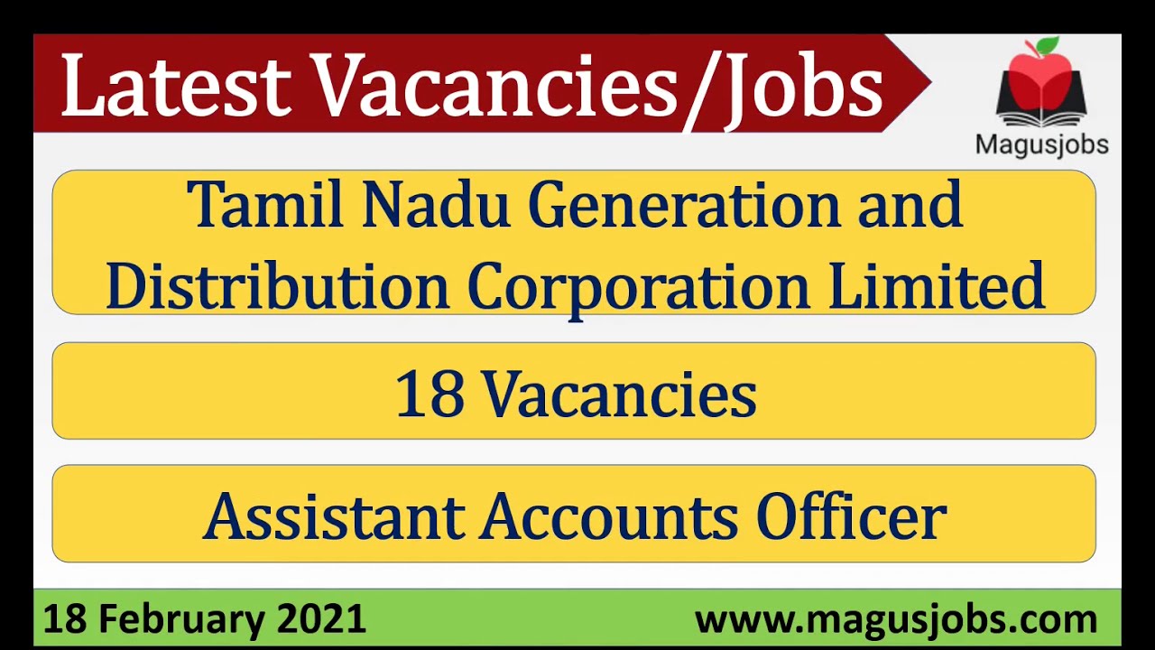 Tamil Nadu Generation and Distribution Corporation Limited TANGEDCO