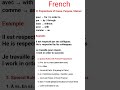 #frenchlanguage #learnfrench #studytime #Prepositions #helpful #with meaning #examples #sentences
