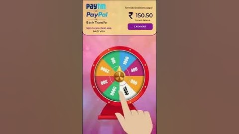 Spin Wheel and Scratch card to earn money
