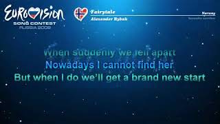 Karaoke  Norway   Alexander Rybak  quot Fairytale quot