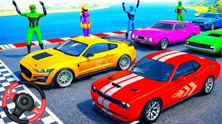 Juegos de Carros - GT Car Stunt Racing #2 - Mega Rampa Imposible 3D screenshot 2