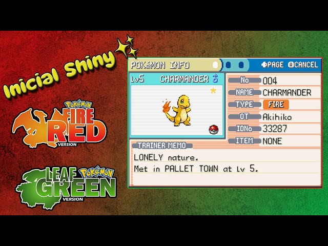 How to manupilate fire red leaf green for 6iv shiny