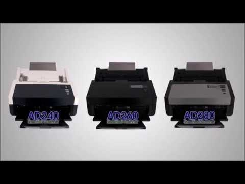 Scanner Avision AD240, AD260, AD250 e AD280