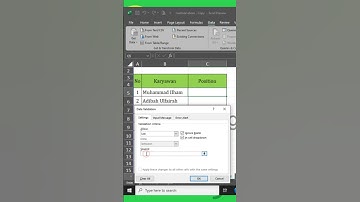 Cara membuat list data karyawan secara otomatis