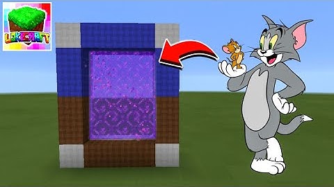 How to Make a PORTAL to TOM AND JERRY in Lokicraft!