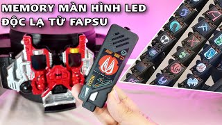 Review Gaia Memory Bootleg Với Màn Hình Led Độc Lạ. Các Fapsu Đã Cook Gì? Kamen Rider W