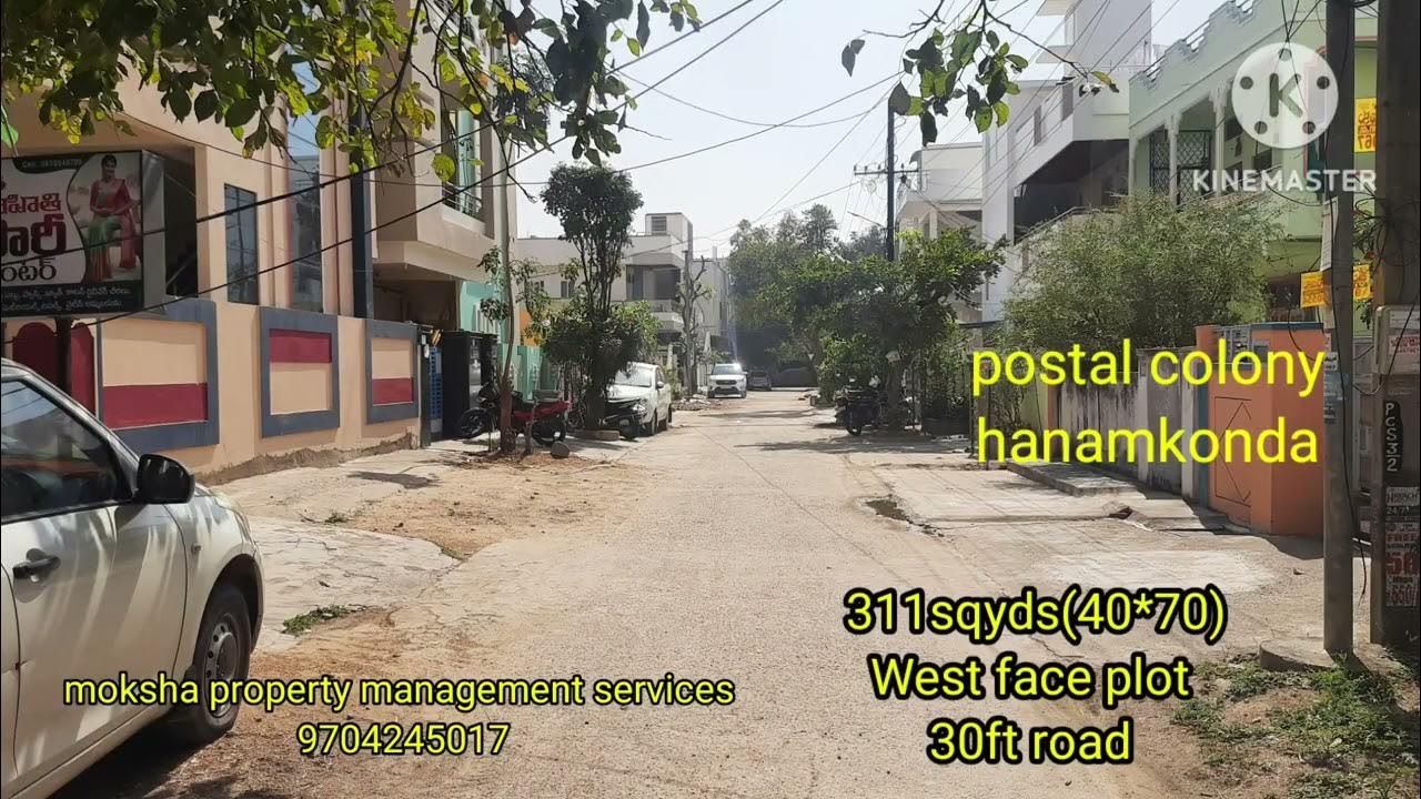 id415) Residencial open plot for sale at postal colony in Hanamkonda