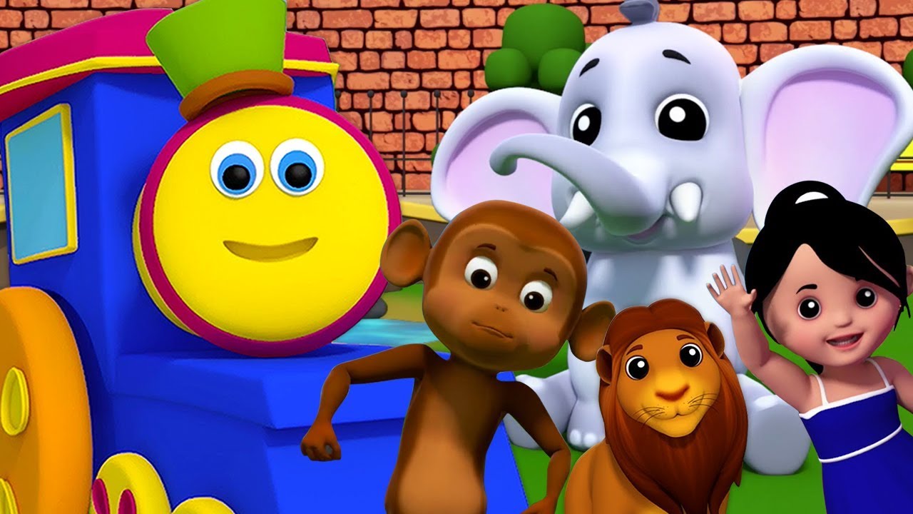 боб поезд | собирается в зоопарк | Bob Going To Zoo | Bob The Train Russia | мультики для детей