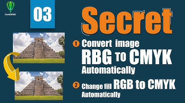 Coreldraw Secrets Shortcut and Commands | CorelDraw Tutorial | 03 | RGB to CMYK in CorelDraw