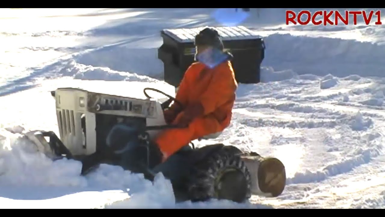 Blizzard removal powered by Briggs and Stratton, snow blower, sears