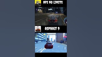 Asphalt 9 vs Nfs no limits #cargames