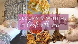 ✨NEW✨ DECORATE WITH ME // GIRLS ROOM // COOK DINNER WITH ME // BEST MAC + CHEESE RECIPE EVER // DITL