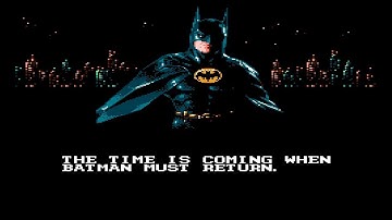 Batman Returns NES Intro