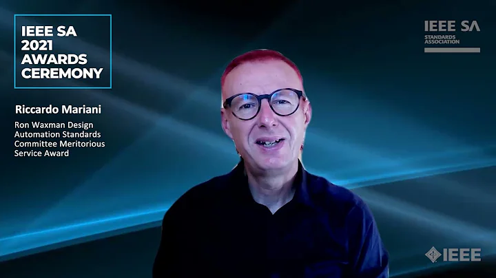 2021 IEEE SA Awards - The Ron Waxman DASC Meritori...