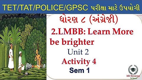 std 8 english 8 unit 2 activity 4