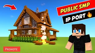 Minecraft public smp ip port 😍 24\/7 online {Java+pe} 🔥
