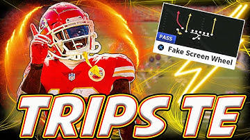 Best One Play Touchdown in Madden 21!!  Best Glitchy Trips TE Scheme Madden 21!!