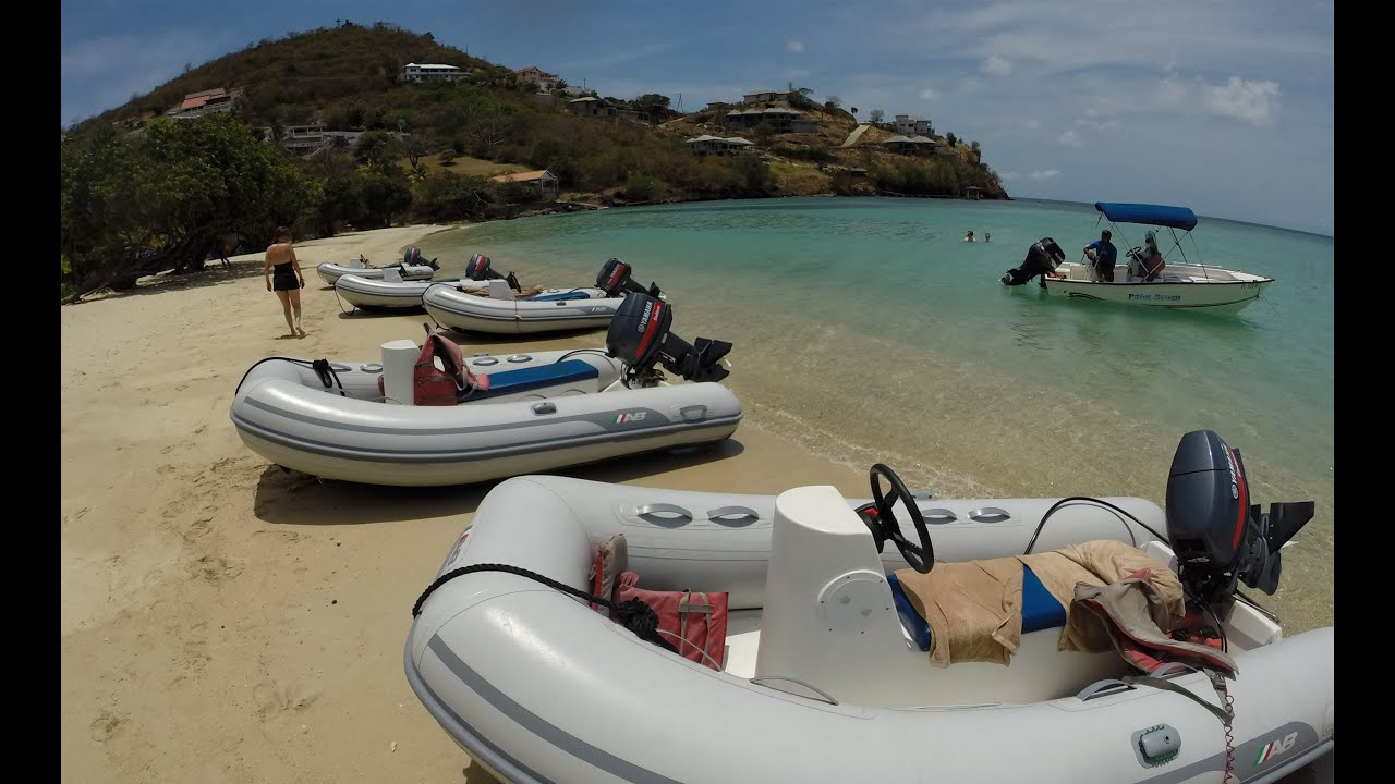 Sandals LaSource Grenada Pilot Your Own Powerboat and Snorkel Tour YouTube
