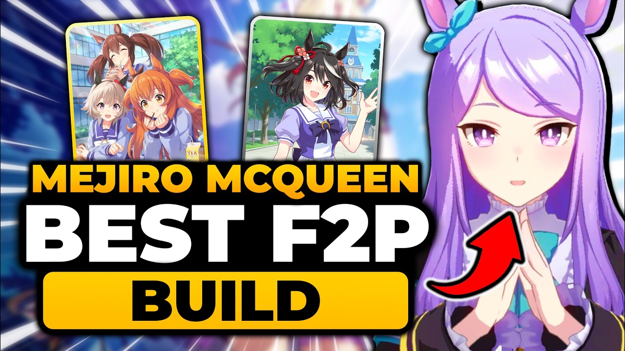 Mejiro McQueen Build (BEST F2P GUIDE) | How To Train, Career, Tips ...