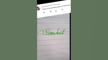 Happy birthday Sanskriti #name#write#in#cursive#writing#beautiful#writing#shorts#feeds