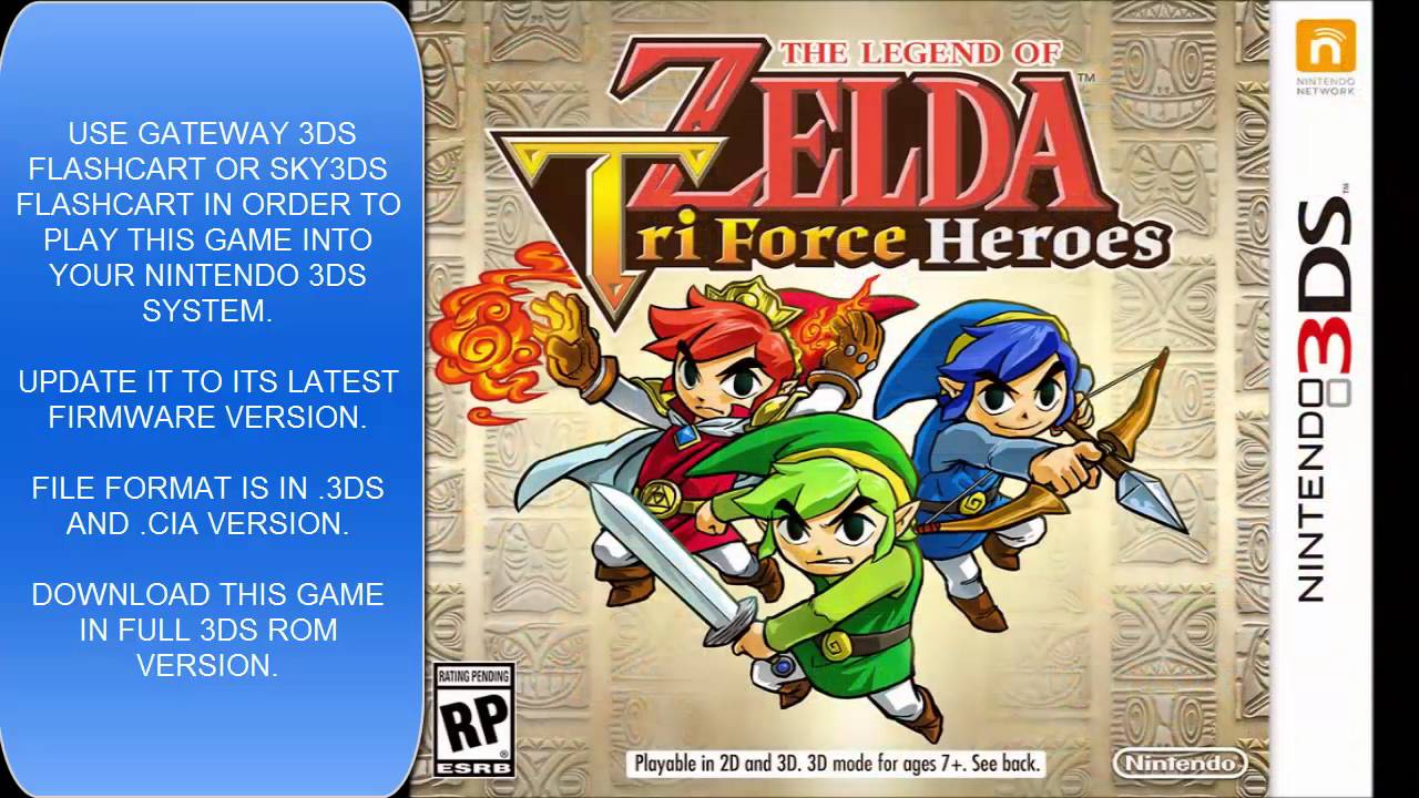 the legend of zelda 3ds rom download