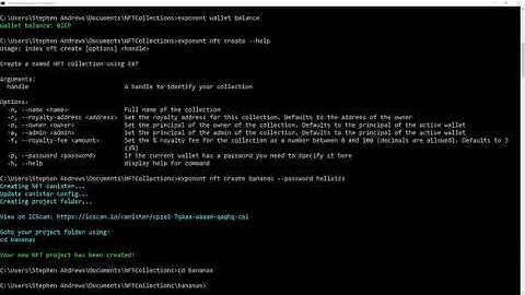 Exponent CLI - Demo for Supernova