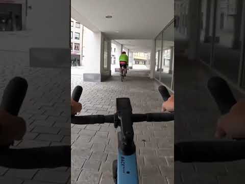 Through the city