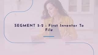 Wysebridge Patent Bar Review: AIA First Inventor to File