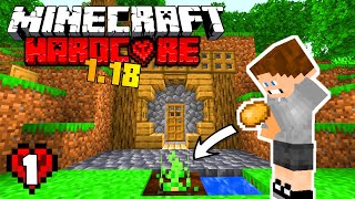 Minecraft 1.18 Hardcore Survival | Episode 1 | Im Poor!
