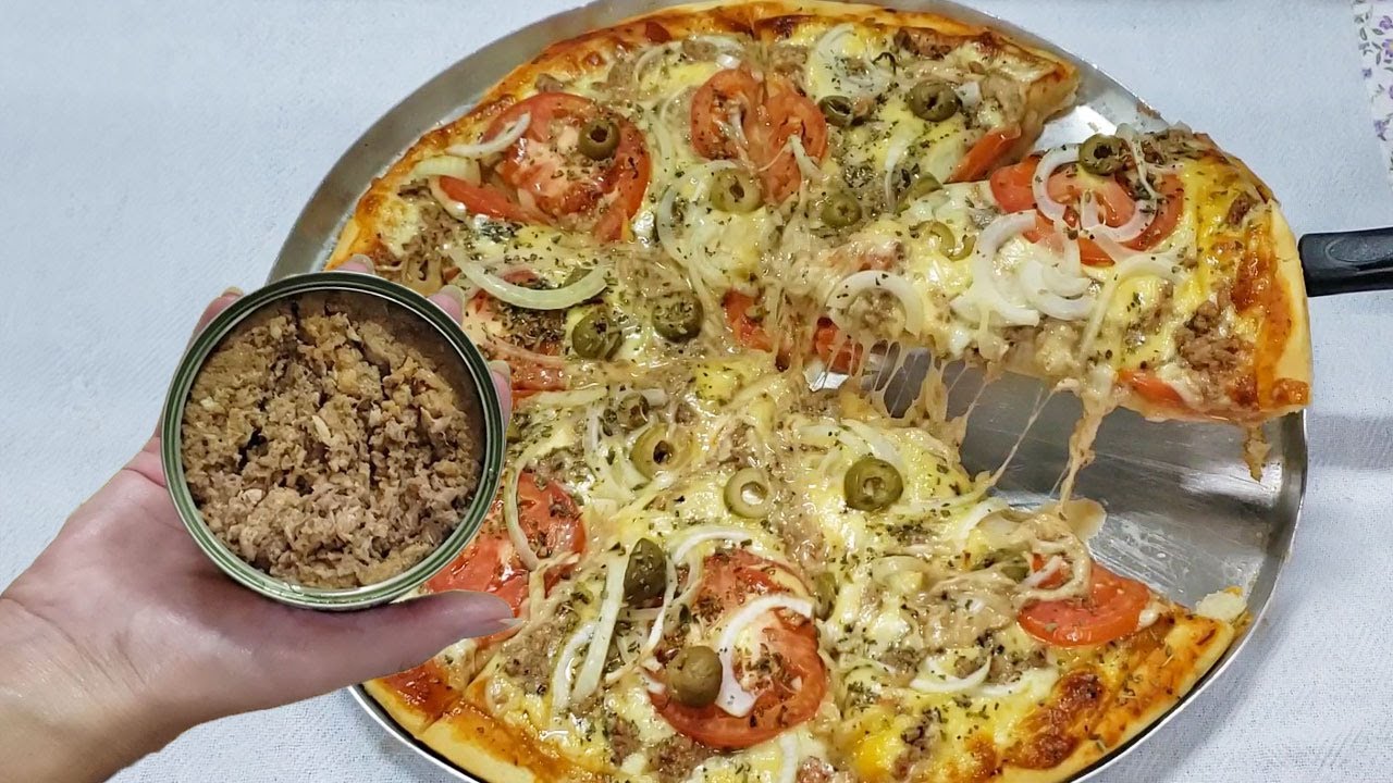 DEPOIS QUE APRENDI NUNCA MAIS COMPREI PRONTA PIZZA DE ATUM - TAMIRES MOTA