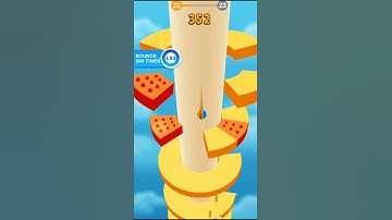 Helix Hero jump 💪 gameplay 🔥|#shortsfeed #helixjump #gaming