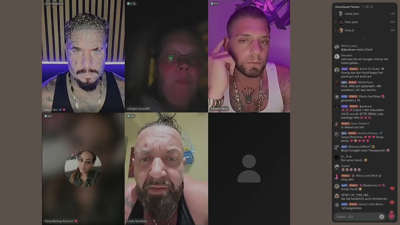 Tattoo Cobra Enthüllungsreihe Teil 9: Kevoo und die zwei Steffis die Akteure hinter dem Streit-Chaos