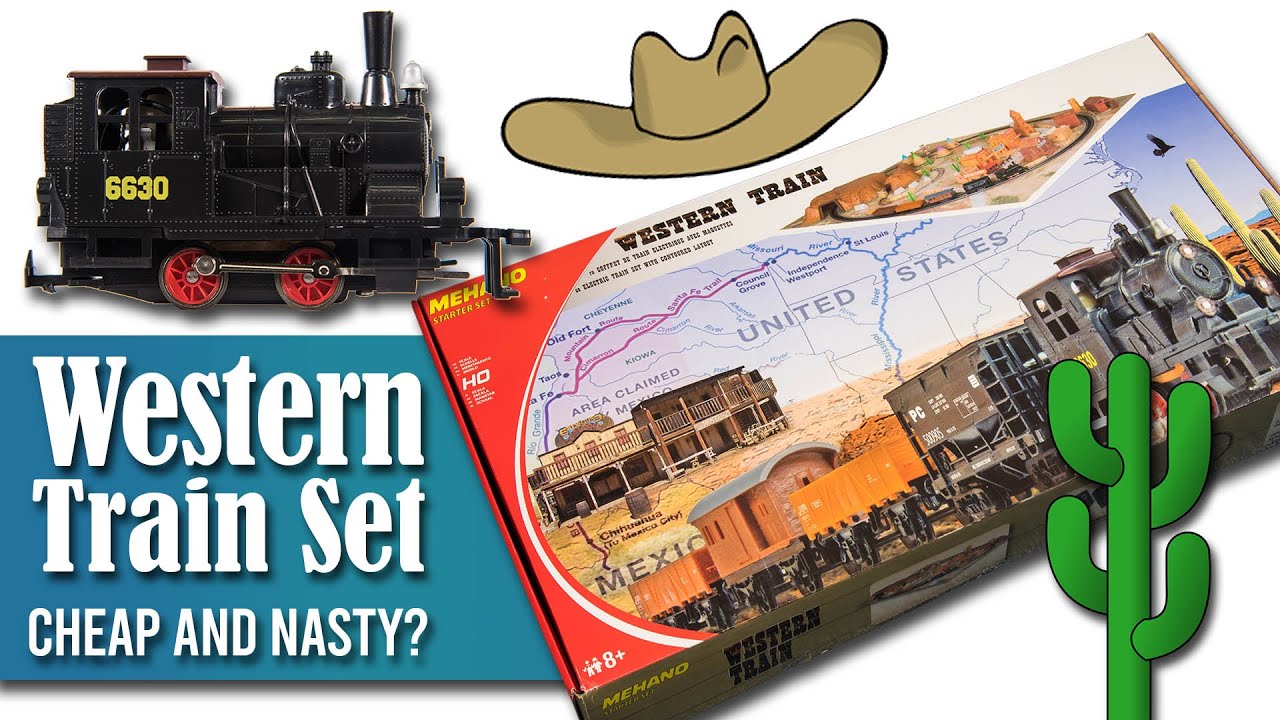 The Worst Quality Train Set Ever?, Mehano Western Train Set