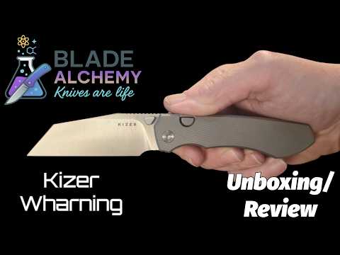 Kizer Wharning Elmax (White Mountain Knives exclusive) - Unboxing/Review