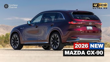 Nieuwe Mazda CX-90 2026: luxe, kracht en precisie in één SUV