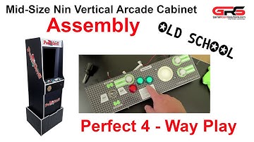Mid Size Nin Vertical Arcade Assembly Video - Punch Out!